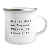 Funny Graduation Gifts for Pharmacist Men, Unique Camping Mug from Friends and Family - Image 2